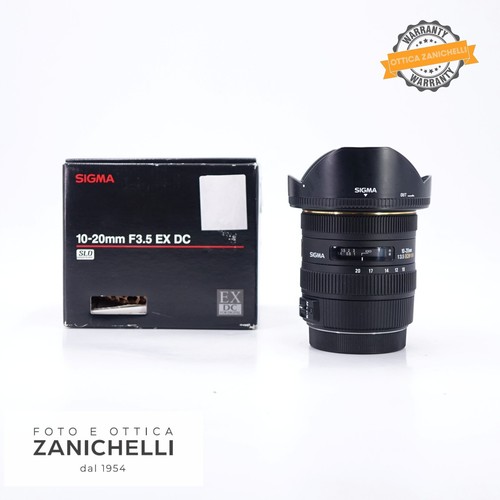 Sigma 20mm 5 - f/3.5, ex