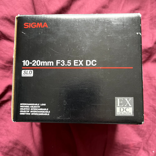 Sigma 20mm ex dc - f3,5,